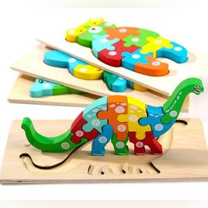 Four Montessori Puzzles